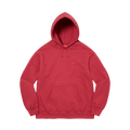 Supreme Small Box Hooded Sweatshirt Dark Red — XXS — Front View
