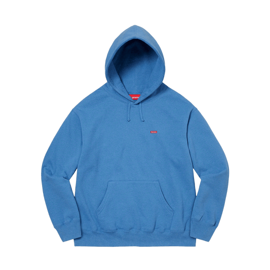 Supreme Small Box Hooded Sweatshirt Pale Royal — XXS — Front View