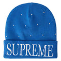 Supreme Studded Beanie Royal — Front View