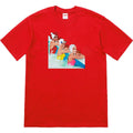 Supreme Swimmers Tee Red — XXS — Front View