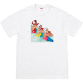 Supreme Swimmers Tee White — XXS — Front View