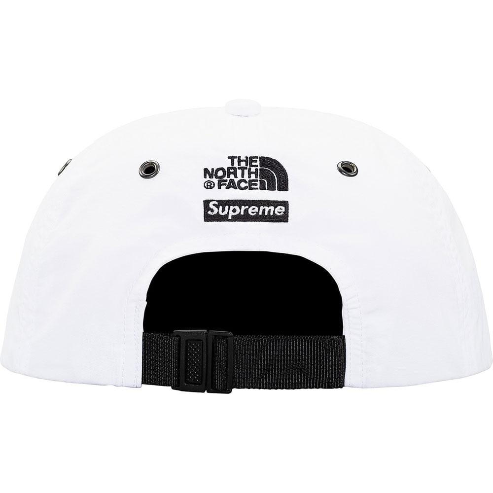 Supreme The North Face Mountain 6-Panel Hat - White — Side View