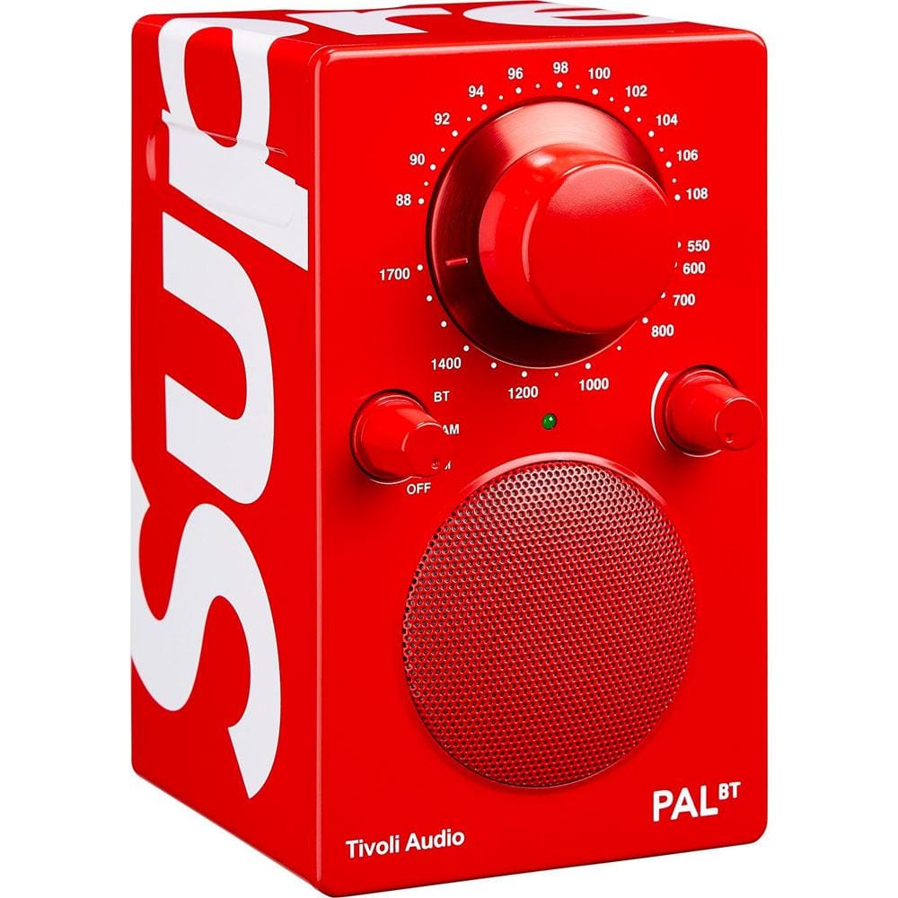 Supreme Tivoli Pal BT Speaker Red — Front View