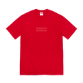 Supreme Tonal box Logo Tee 'Red' — XXS — Front View