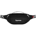 Supreme Waist Bag (SS18) Black — Front View