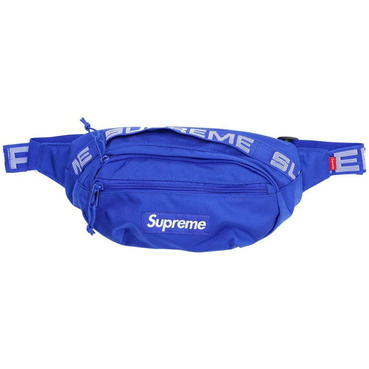 Supreme Waist Bag (SS18) Royal — Front View