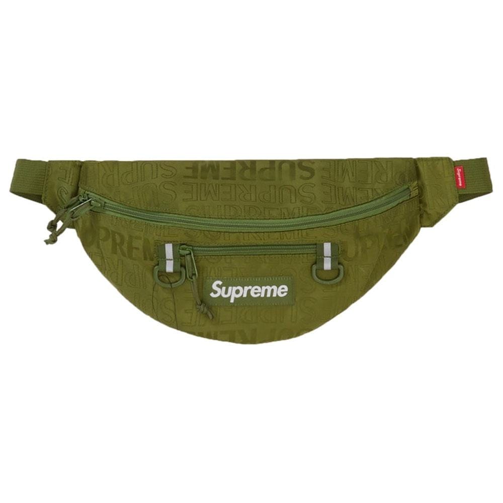 Supreme Waist Bag (SS19) Olive — Front View