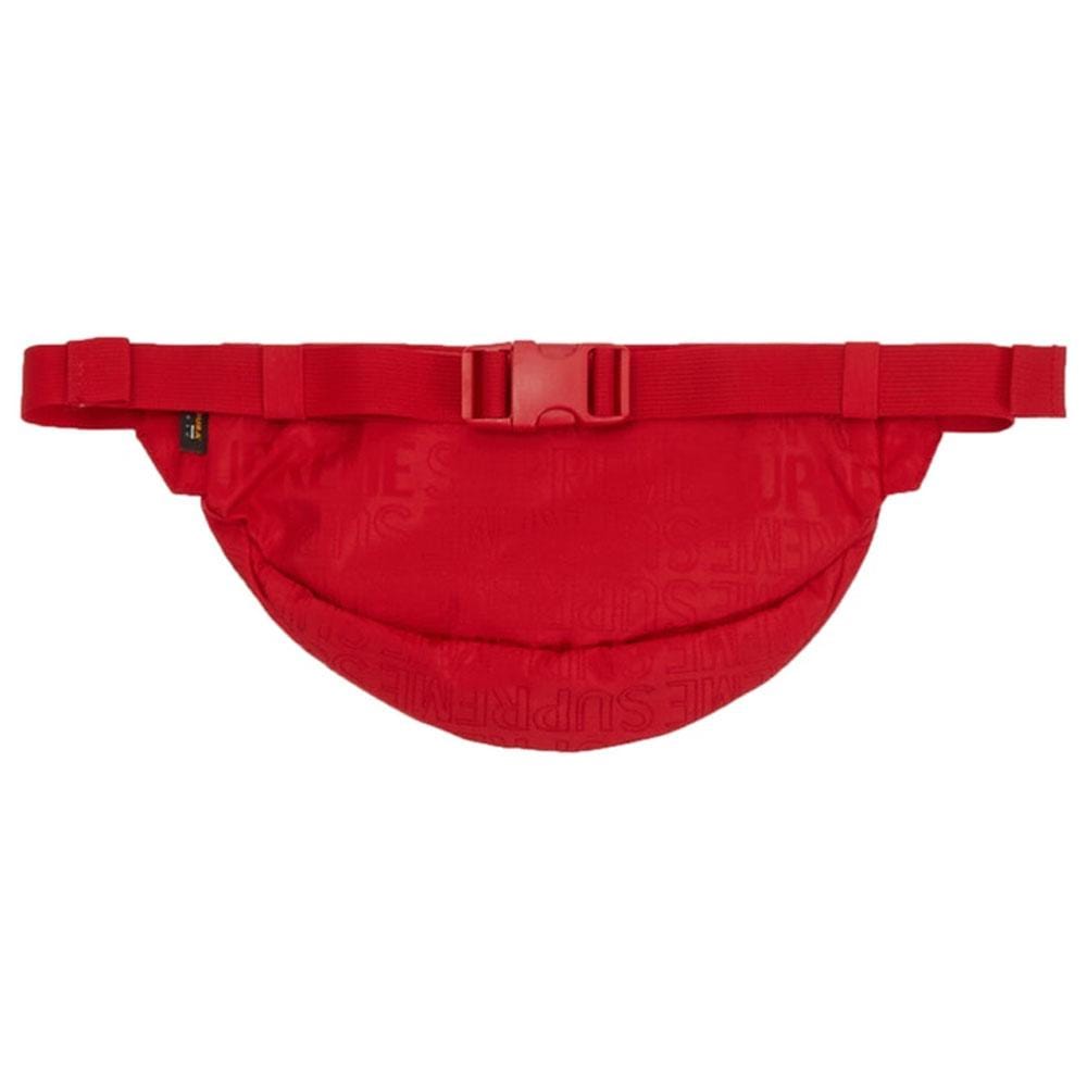 Supreme Waist Bag (SS19) Red — Side View