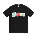 Supreme Watercolor Tee 'Black' — XXS — Front View