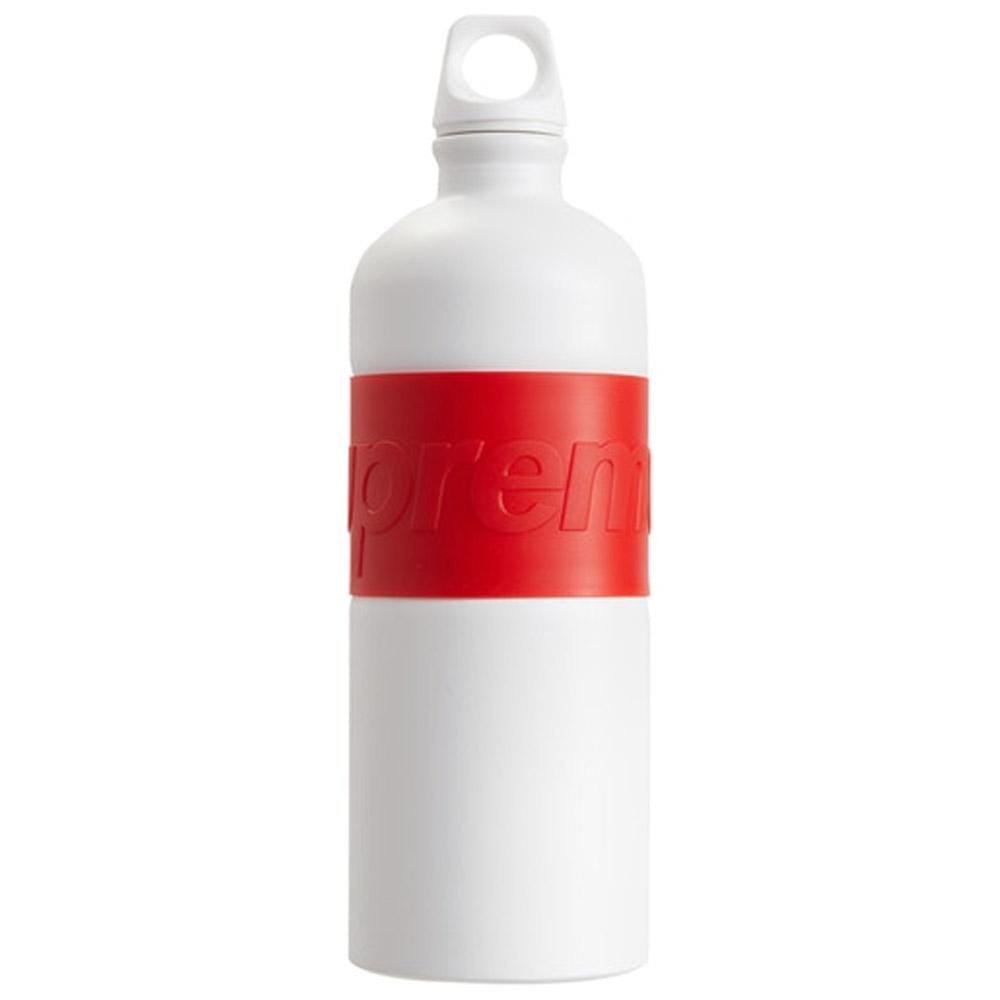Supreme Sigg Bottle White — Front View