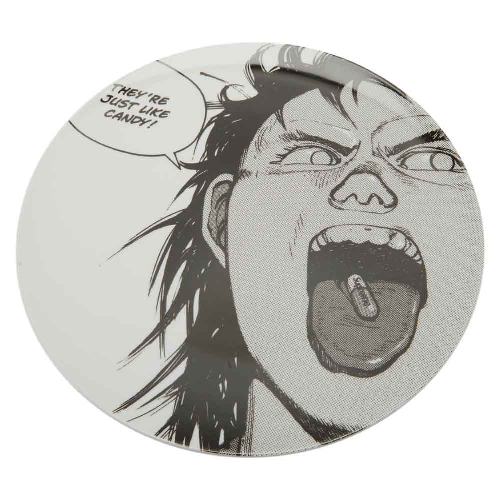 Supreme AKIRA Pill Ceramic Plate White — Front View