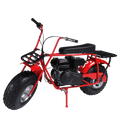 Supreme Coleman CT200U Mini Bike Red — Front View