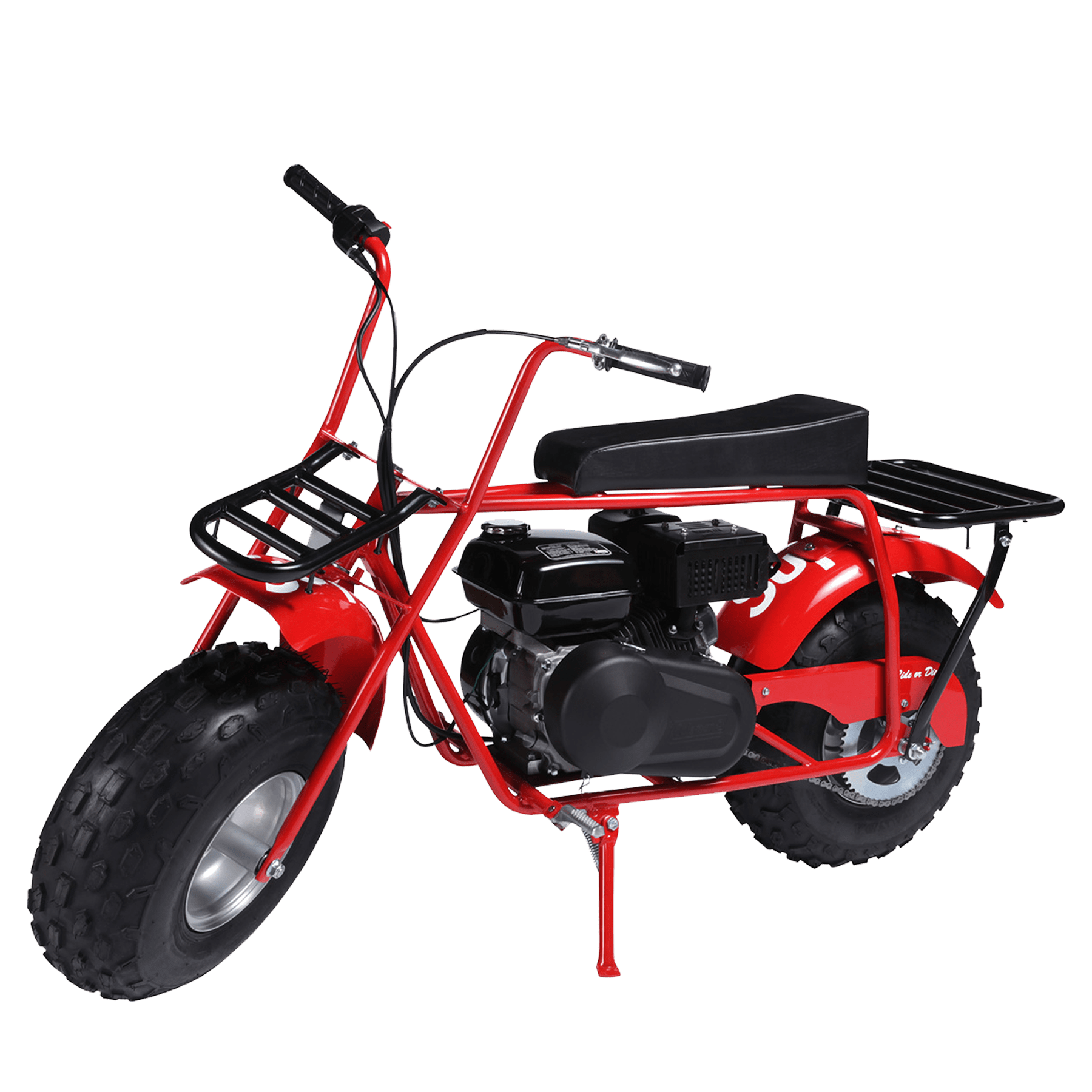 Supreme Coleman CT200U Mini Bike Red — Front View