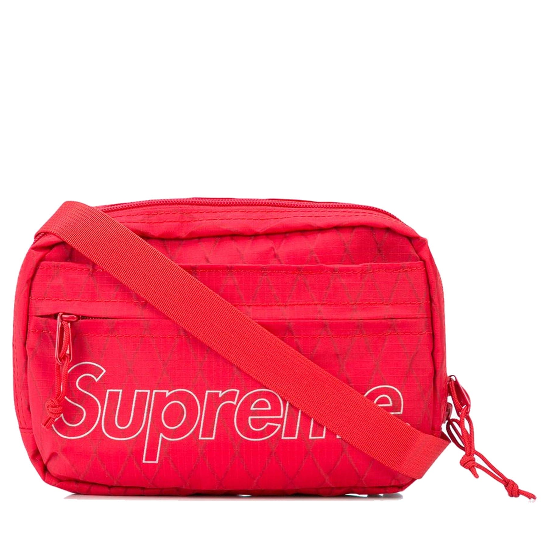 Supreme Shoulder Bag 'Red' — Front View