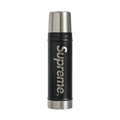 Supreme Stanley 20 oz. Vacuum Insulated Bottle Black — Front View