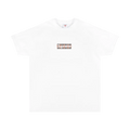 Supreme x Burberry Box Logo Tee 'White' — XXS — Front View