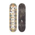 Supreme x Burberry Skateboard Deck Beige — Front View