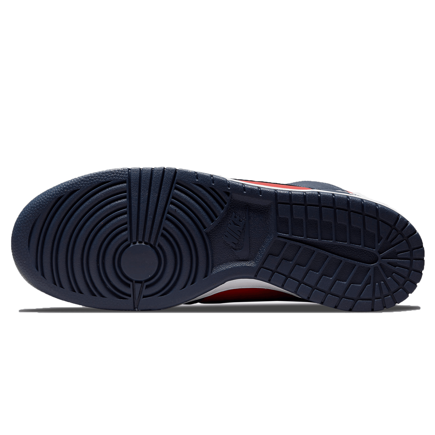 Supreme x Nike Dunk High SB 'By Any Means - Red Navy' — UK 3 | EU 35.5 | US 3.5 — Top View