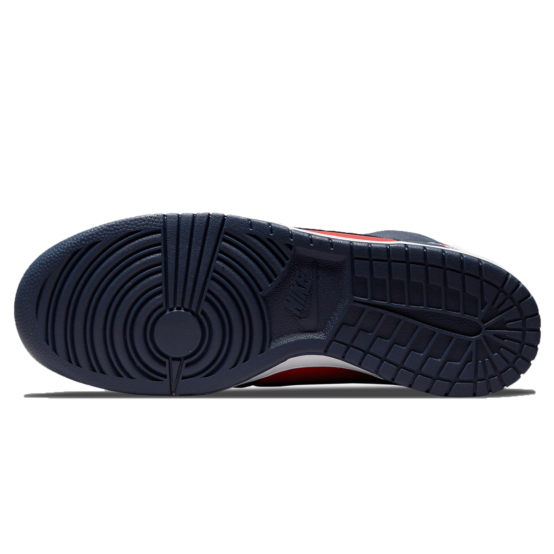 Supreme x Nike Dunk High SB 'By Any Means - Red Navy' — UK 3 | EU 35.5 | US 3.5 — Top View