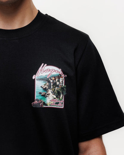 Magiri Sur Mur Printed T-Shirt 'Black' — Black — Size S — Alternate View 7