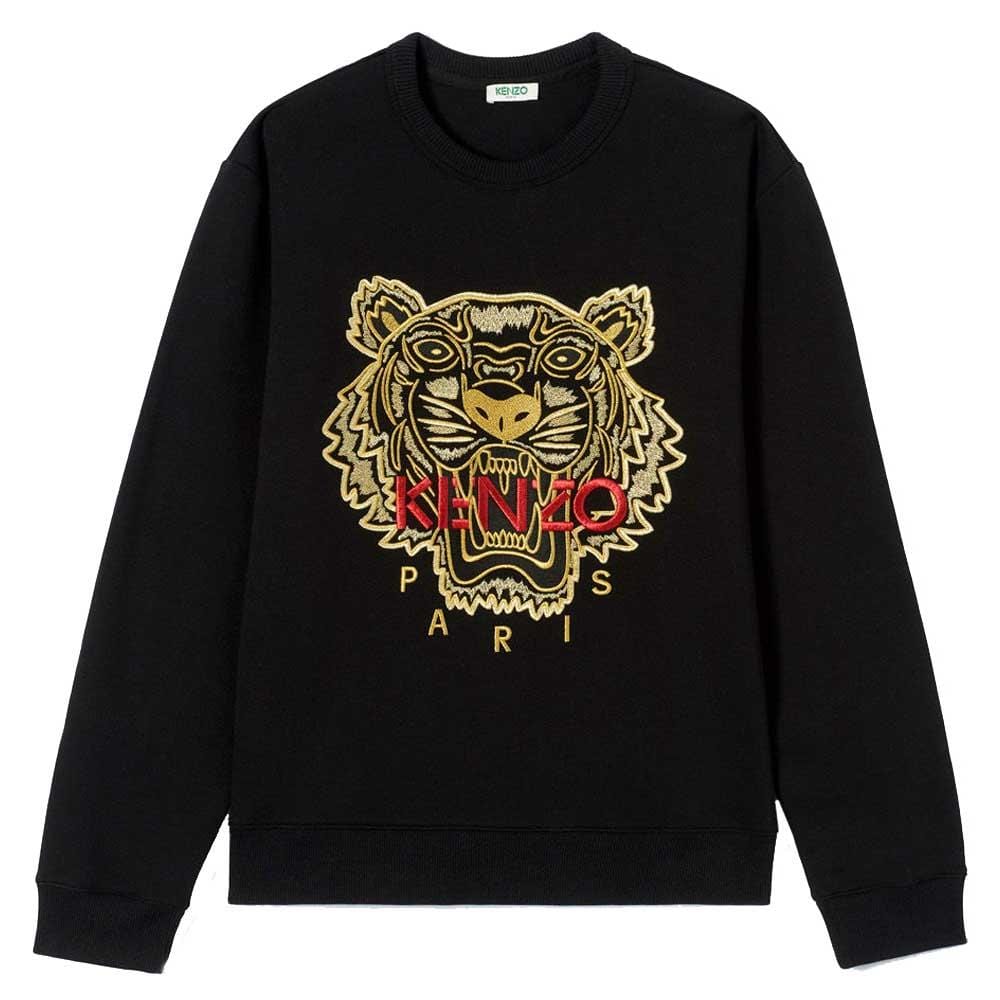 Kenzo Tiger Sweatshirt 'Exclusive Capsule' Black — XXS — Front View