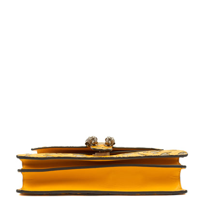 Gucci Shoulder Bag Dionysus - Medium in Yellow, Leather — Top View