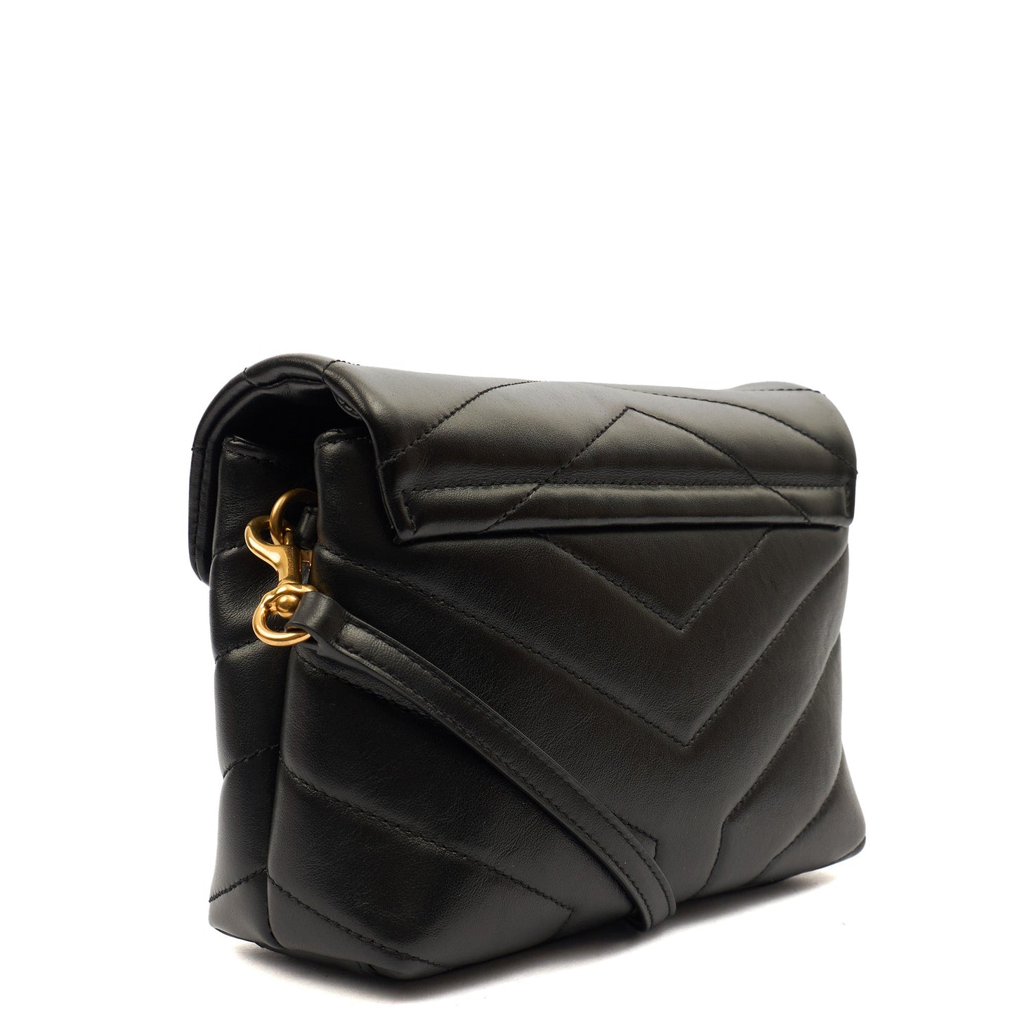 Saint Laurent Cross Body LouLou - Toy in Black, Leather — Alternate View 17