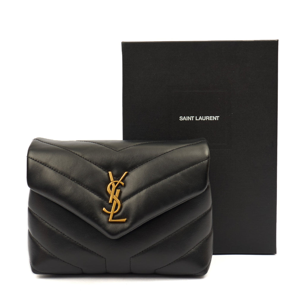 Saint Laurent Cross Body LouLou - Toy in Black, Leather — Alternate View 16