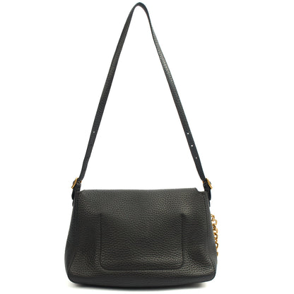 Mulberry Mini Bag Keeley - Mini in Black, Leather — Back View