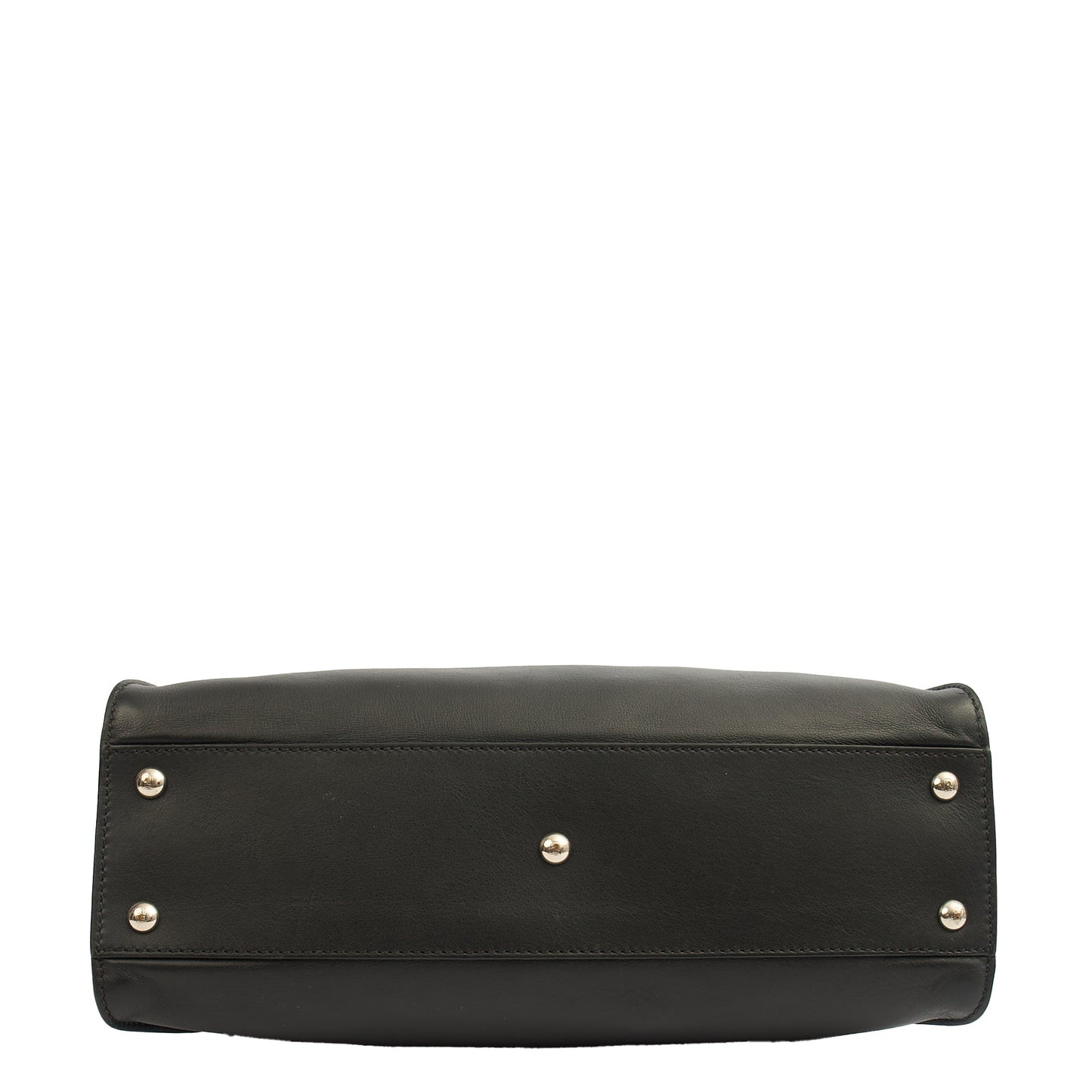Fendi Top Handle Peekaboo - Medium in Black, Leather — Alternate View 10