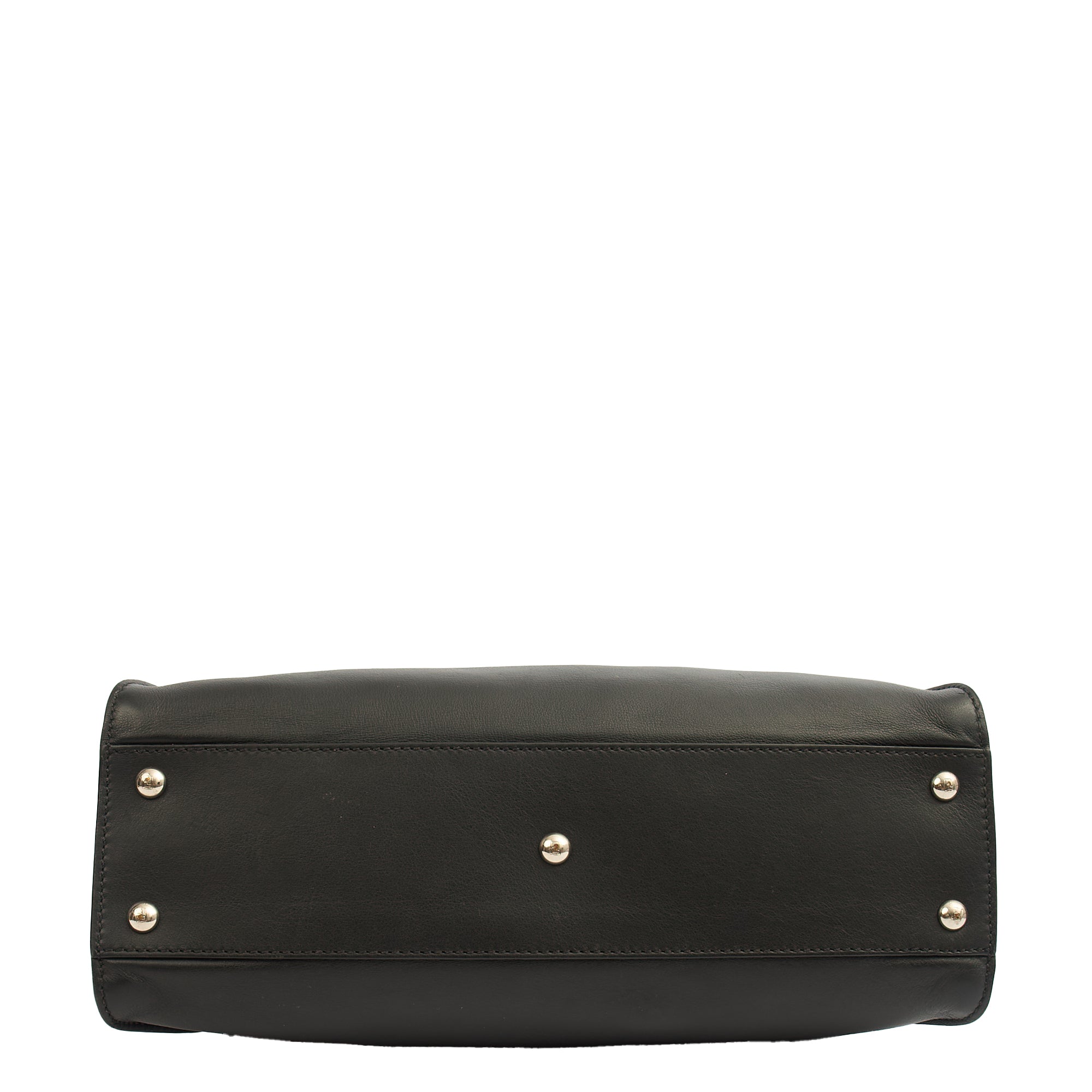 Fendi Top Handle Peekaboo - Medium in Black, Leather — Alternate View 10