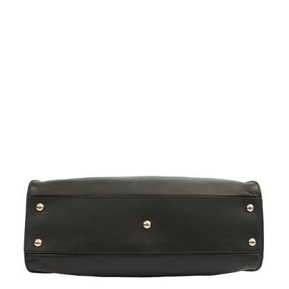 Fendi Top Handle Peekaboo - Medium in Black, Leather — Alternate View 10