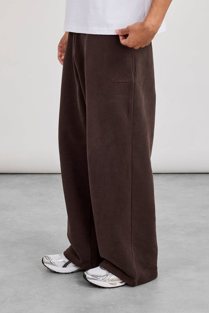 Cernucci Baggy Fit Jogger - Coffee — S — Front View