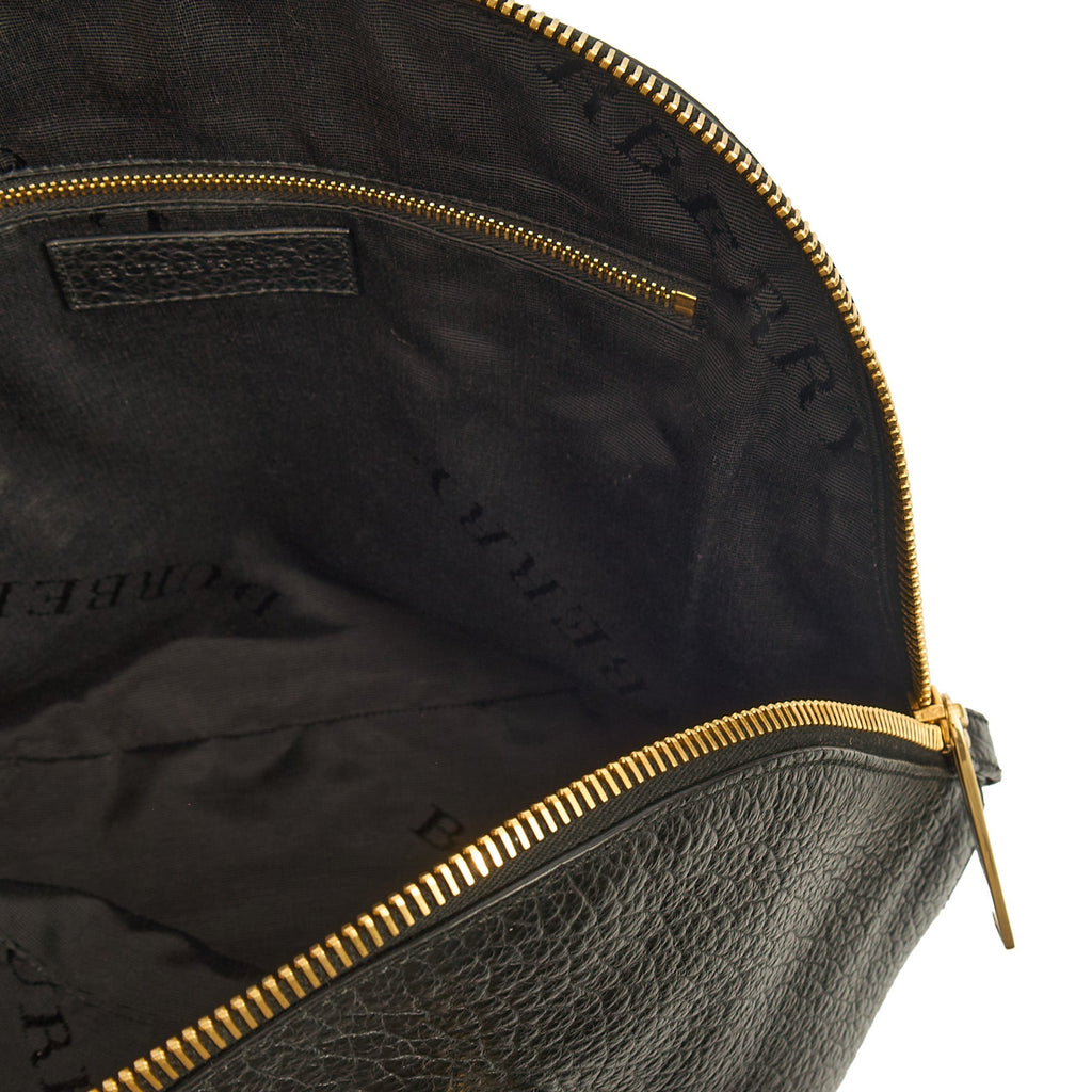 Burberry Tote Orchard Bowling Bag - Large in Black, Leather — Alternate View 7