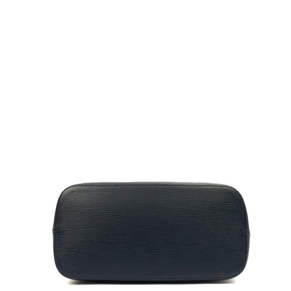 Louis Vuitton Tote Neverfull MM in Blue, Epi Leather — Alternate View 12