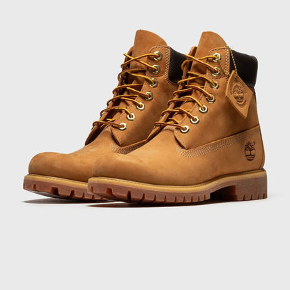 Timberland Premium 6 Inch Boot 'Wheat' — UK 4.5 | EU 37 1/2 | US 5 — Back View