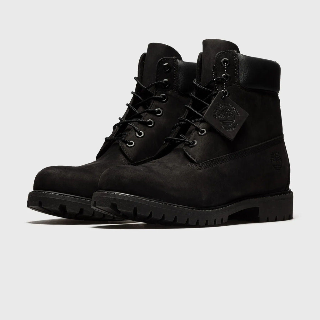 Timberland Premium 6 Inch Boot 'Black' — UK 4.5 | EU 37 1/2 | US 5 — Top View