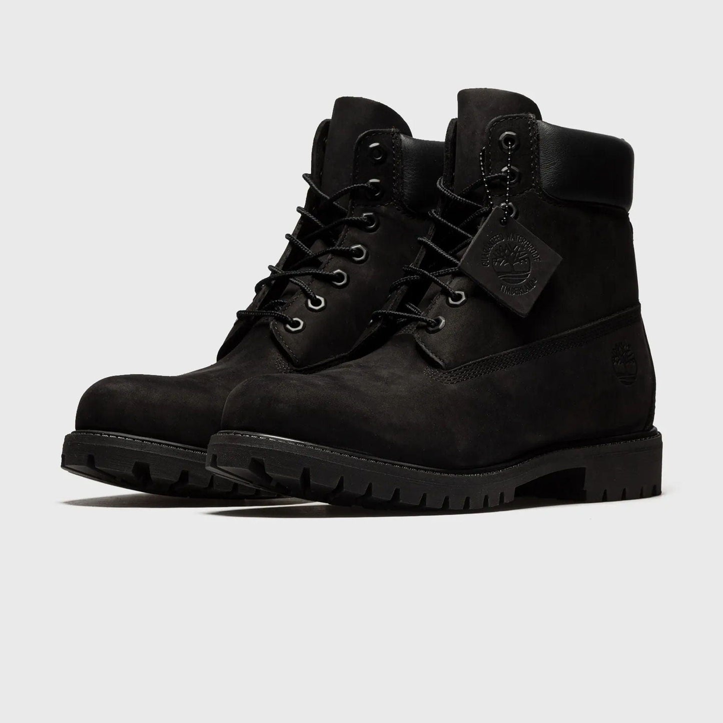 Timberland Premium 6 Inch Boot 'Black' — UK 4.5 | EU 37 1/2 | US 5 — Top View
