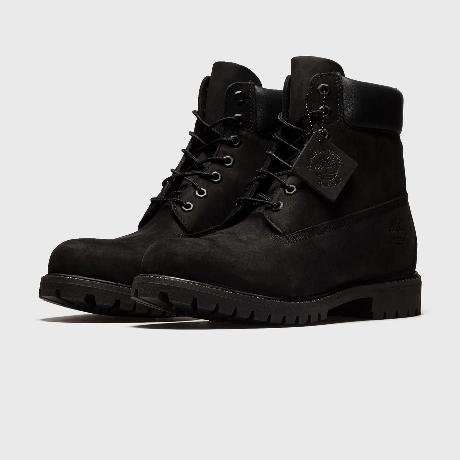Timberland Premium 6 Inch Boot 'Black' — UK 4.5 | EU 37 1/2 | US 5 — Top View
