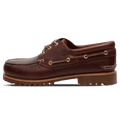Timberland 3 Eye Lug Boat Shoe 'Burgundy' — UK 4.5 | EU 37 1/2 | US 5 — Front View