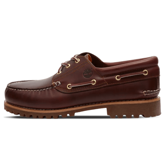 Timberland 3 Eye Lug Boat Shoe 'Burgundy' — UK 4.5 | EU 37 1/2 | US 5 — Front View