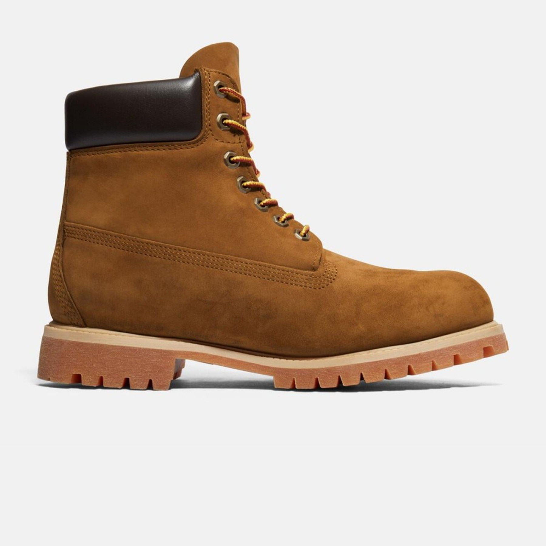 Timberland Premium 6 Inch Boot 'Dark Wheat Nubuck' — UK 4.5 | EU 37 1/2 | US 5 — Side View