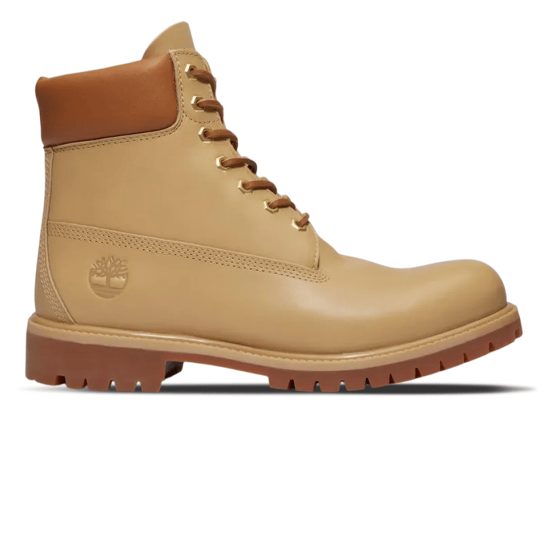 Timberland Premium 6 Inch Boot 'Medium Beige Full Grain' — UK 4.5 | EU 37 1/2 | US 5 — Side View
