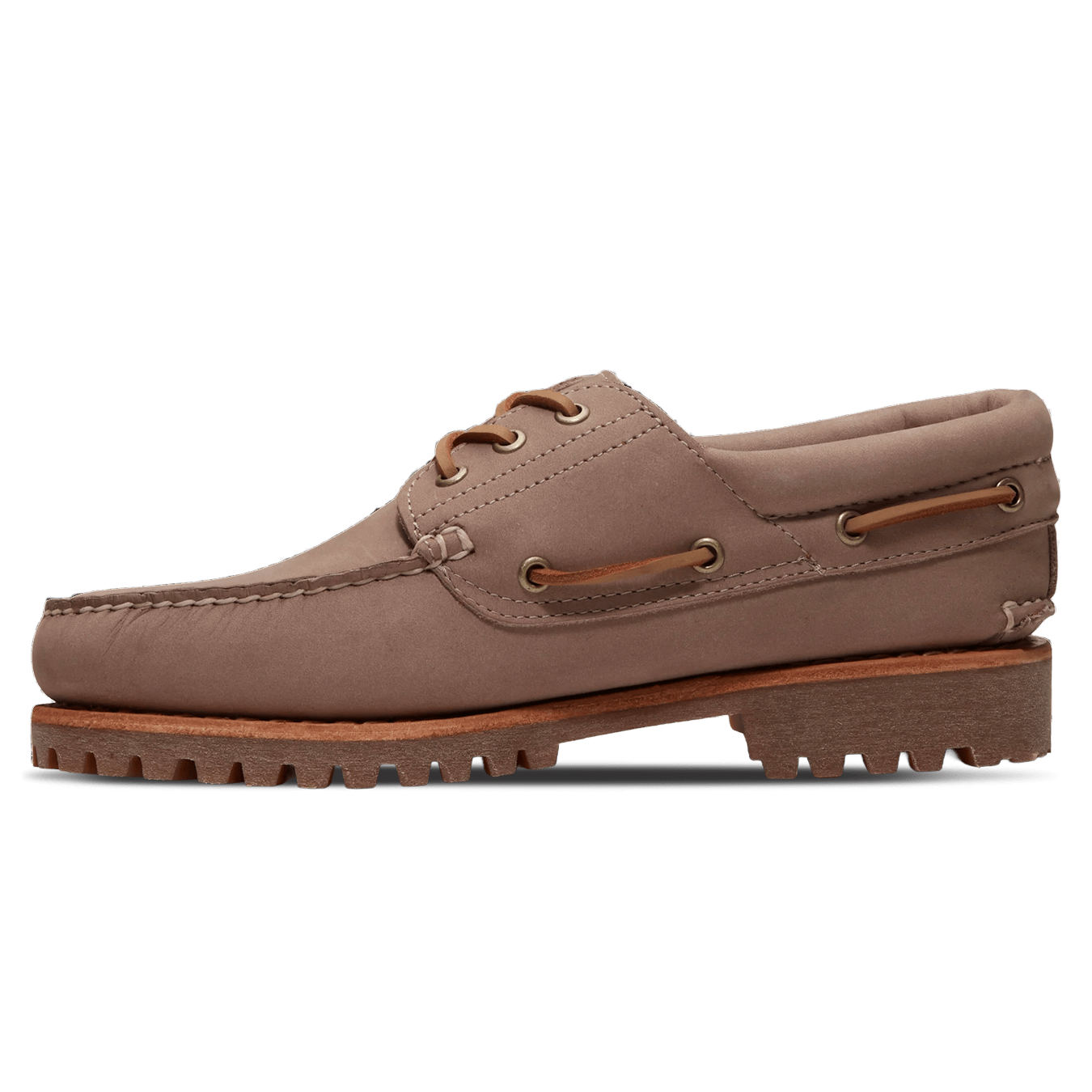Timberland 3 Eye Lug Boat Shoe 'Light Purple Nubuck' — UK 4.5 | EU 37 1/2 | US 5 — Front View