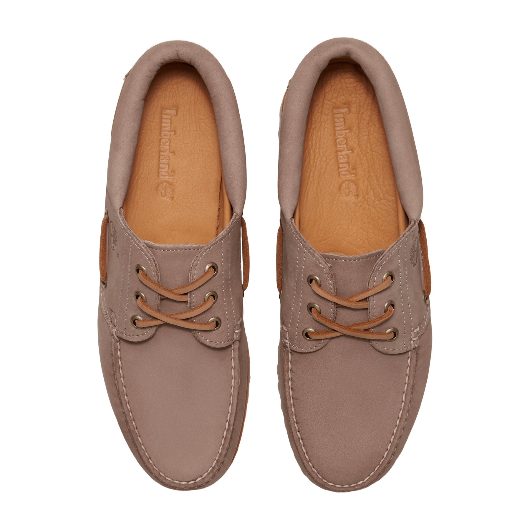 Timberland 3 Eye Lug Boat Shoe 'Light Purple Nubuck' — UK 4.5 | EU 37 1/2 | US 5 — Back View