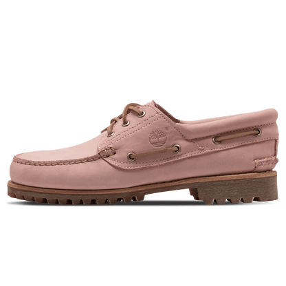 Timberland 3 Eye Lug Boat Shoe 'Medium Pink Nubuck' — UK 4.5 | EU 37 1/2 | US 5 — Front View