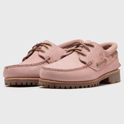Timberland 3 Eye Lug Boat Shoe 'Medium Pink Nubuck' — UK 4.5 | EU 37 1/2 | US 5 — Back View