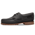 Timberland 3 Eye Lug Boat Shoe 'Dark Grey Nubuck' — UK 4.5 | EU 37 1/2 | US 5 — Front View