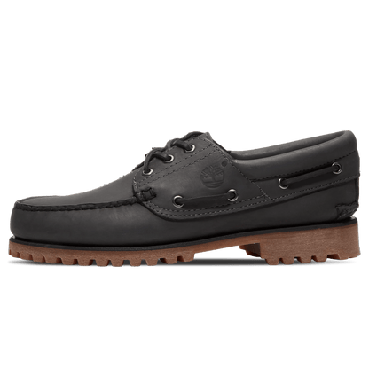 Timberland 3 Eye Lug Boat Shoe 'Dark Grey Nubuck' — UK 4.5 | EU 37 1/2 | US 5 — Front View
