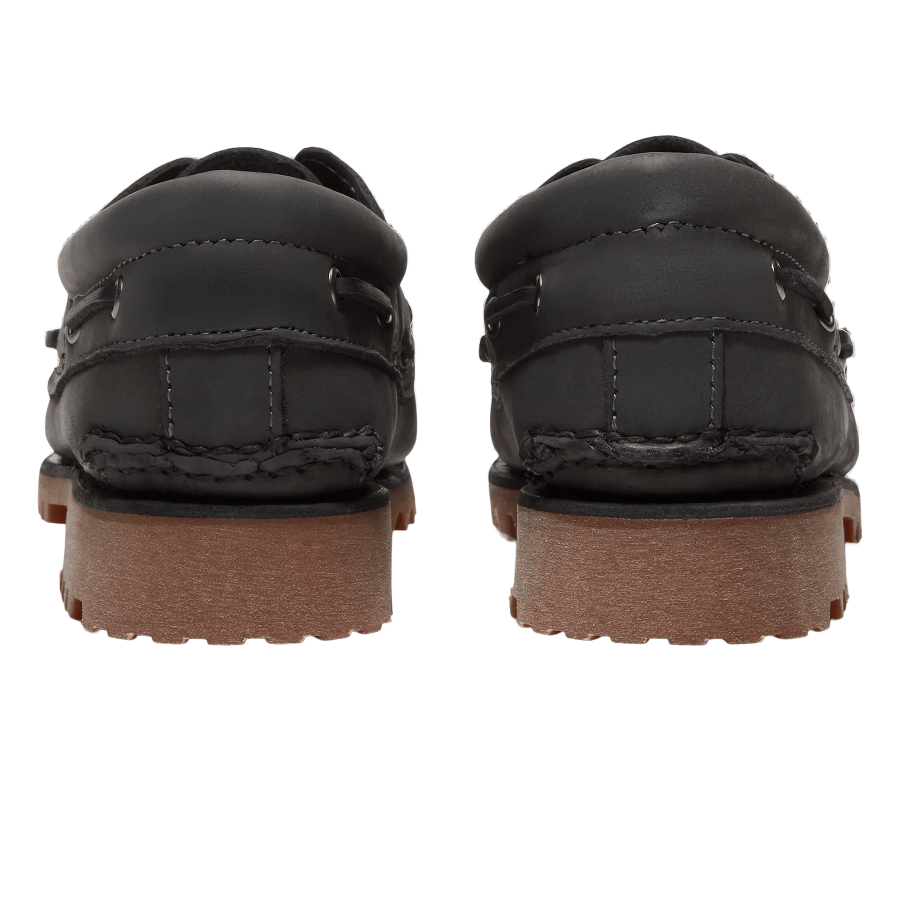 Timberland 3 Eye Lug Boat Shoe 'Dark Grey Nubuck' — UK 4.5 | EU 37 1/2 | US 5 — Top View